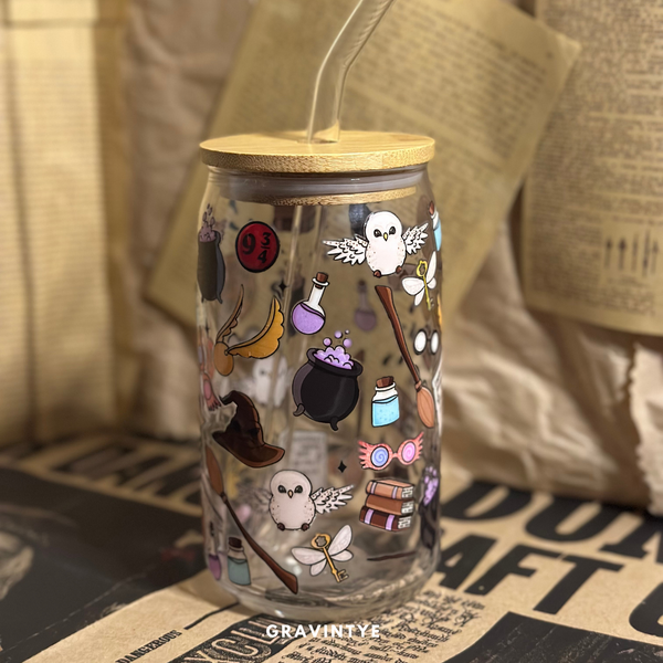 I AM UP TO NO GOOD GLASS 16OZ