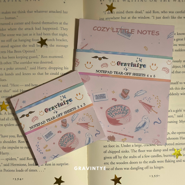 COZY LITTLE NOTES BIRTHDAE HARRY 4 X 5
