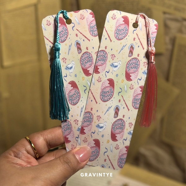 BIRTHDAE HARRY BOOKMARKS