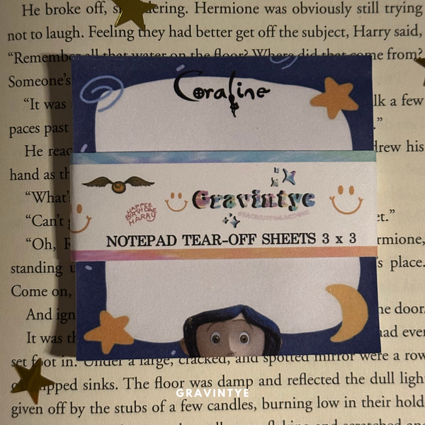 NOTEPADS CORALINE 3 X 3