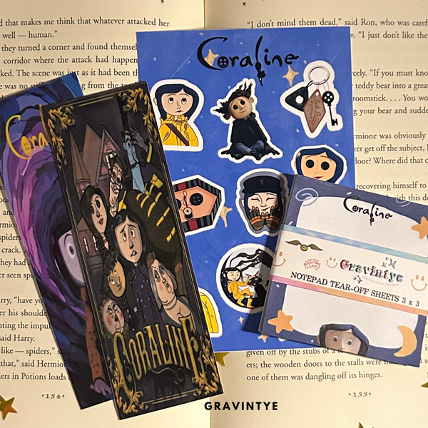 NOTEPADS CORALINE 3 X 3