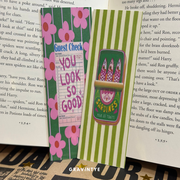 SARDINES BOOKMARKS