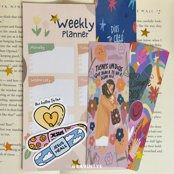 JUEGO DE BOOKMARKS BIBLICO