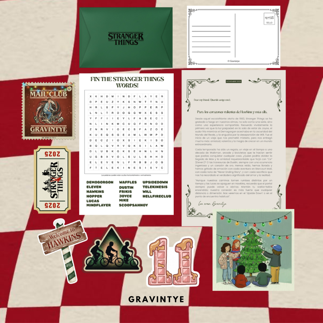 MONTHLY MAIL CLUB SUBSCRIPTION GRAVINTYE