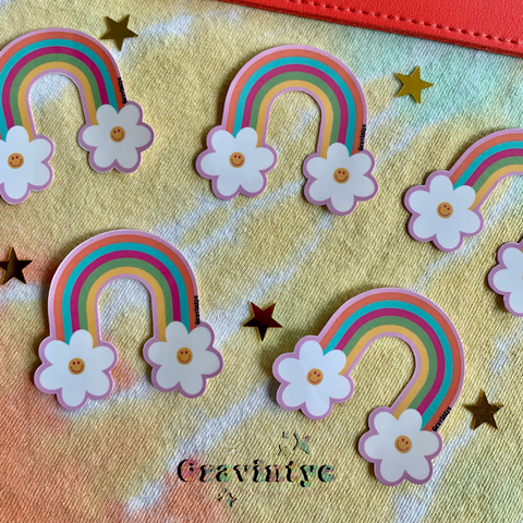 RAINBOW HAPPY FACE