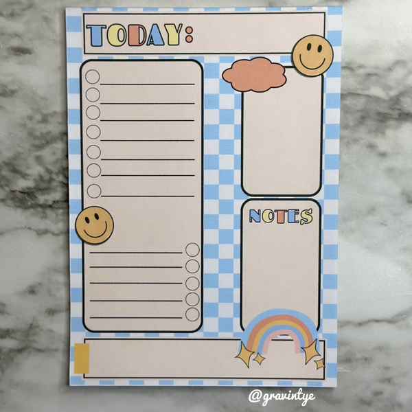 Notepads Happy Plans 5 x 7