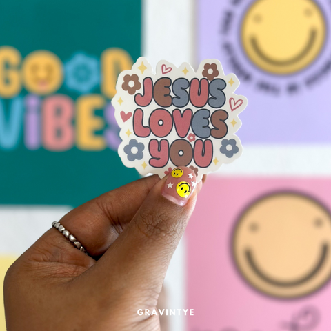 JESUS LOVES YOU / JESÚS TE AMA