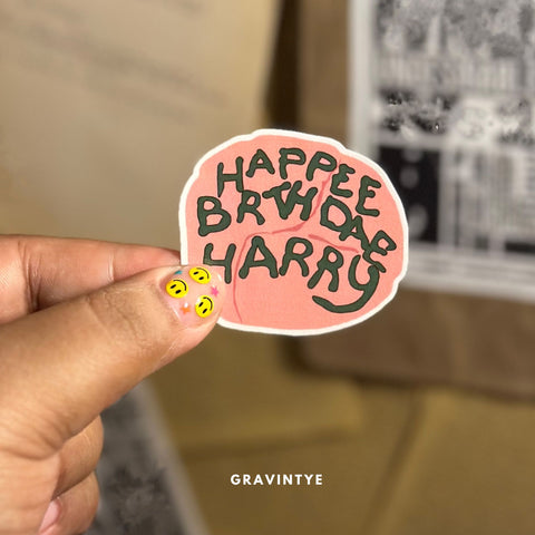 HAPPY BIRTHDAE STICKER