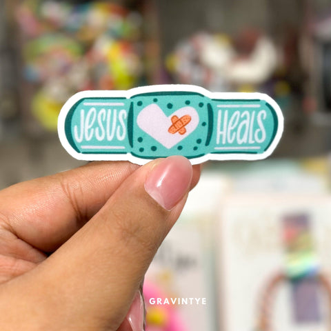 JESUS HEALS STICKER / JÉSUS SANA