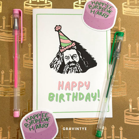 HAPPY BIRTHDAY! TARJETA