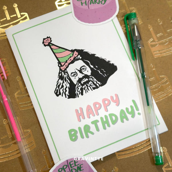 HAPPY BIRTHDAY! TARJETA