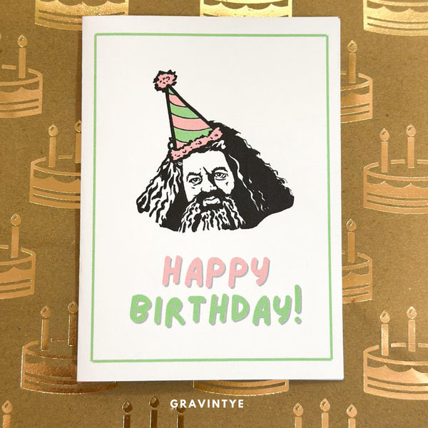 HAPPY BIRTHDAY! TARJETA