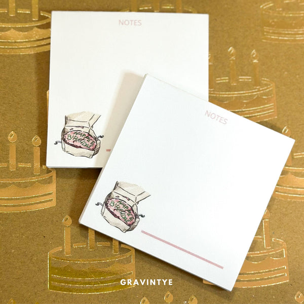 BIRTHDAE NOTE 3 x 3 NOTEPAD