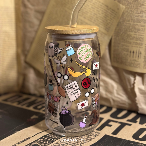 I AM UP TO NO GOOD GLASS 16OZ