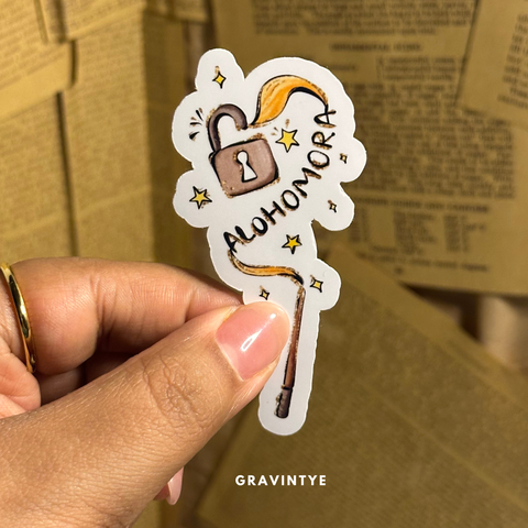 ALOHOMORA STICKER