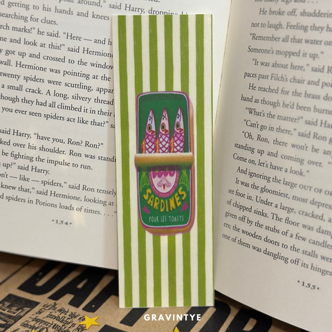 SARDINES BOOKMARKS