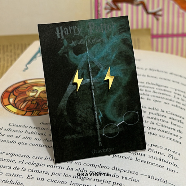 HP GAFAS ORO ARETES / PATALLAS STAINLESS STEEL