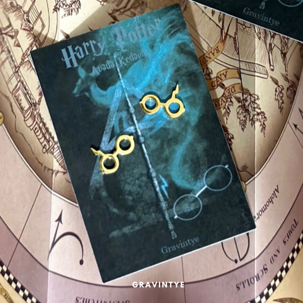 HP GAFAS ORO ARETES / PATALLAS STAINLESS STEEL