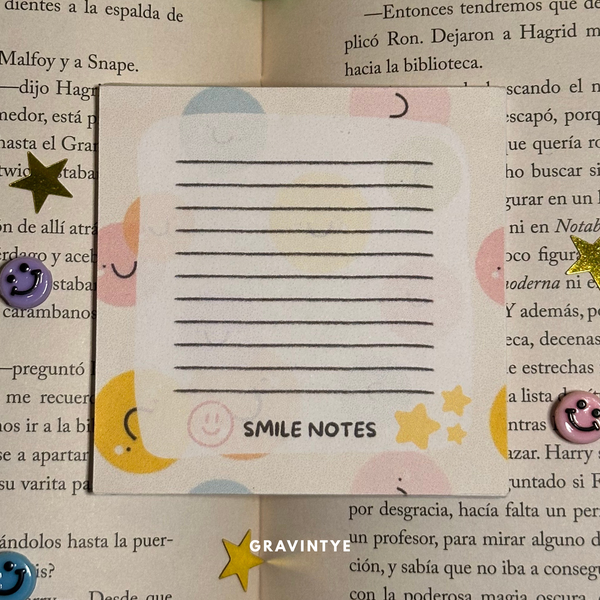 SMILE NOTES NOTEPAD 3X3