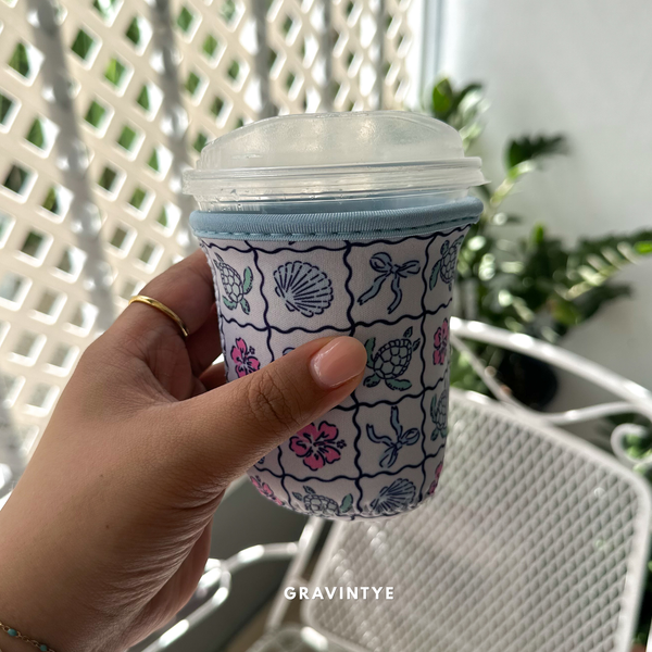 SUMMER VIBES COFFEE SLEEVE SMALL