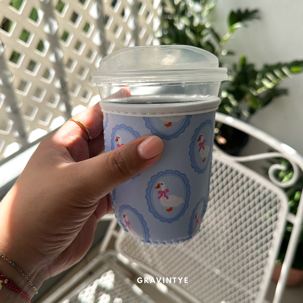 COQUETTE GOOSE COFFEE SLEEVE SMALL