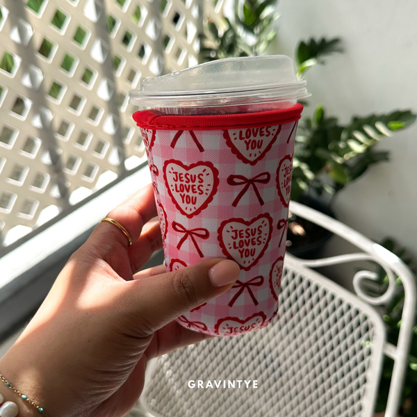 JESUS LOVE YOU COFFEE SLEEVE MEDIUM