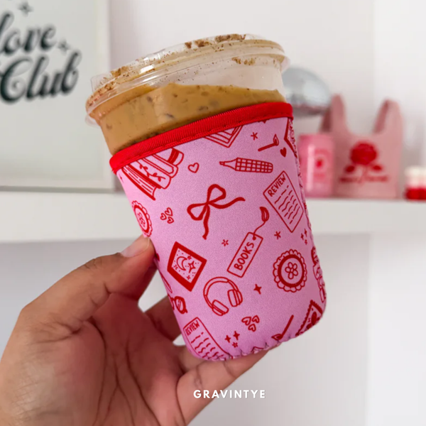 BOOK LOVER COFFEE SLEEVE MEDIUM