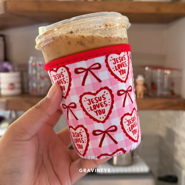 JESUS LOVE YOU COFFEE SLEEVE MEDIUM
