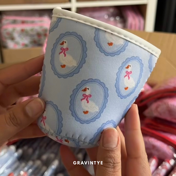 COQUETTE GOOSE COFFEE SLEEVE SMALL