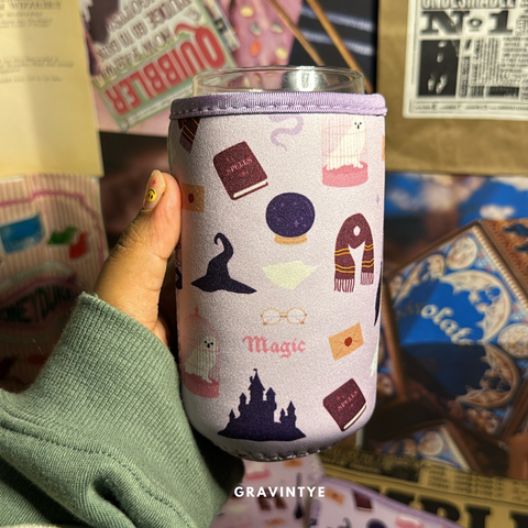 COFFEE CUP COVER - MAGIC SPELLS HARRY POTTER