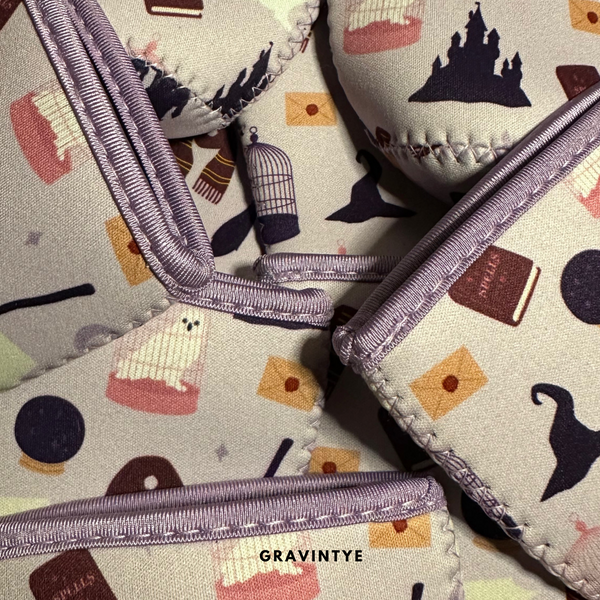 COFFEE CUP COVER - MAGIC SPELLS HARRY POTTER