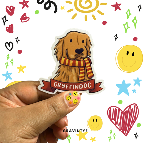 STICKER GRYFFINDOG