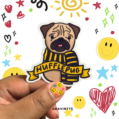 STICKER HUFFLEPUG