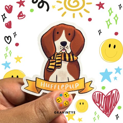 STICKER HUFFLEPUP