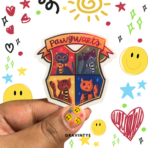 STICKER HOLOGRÁFIGO PAWGWARTS