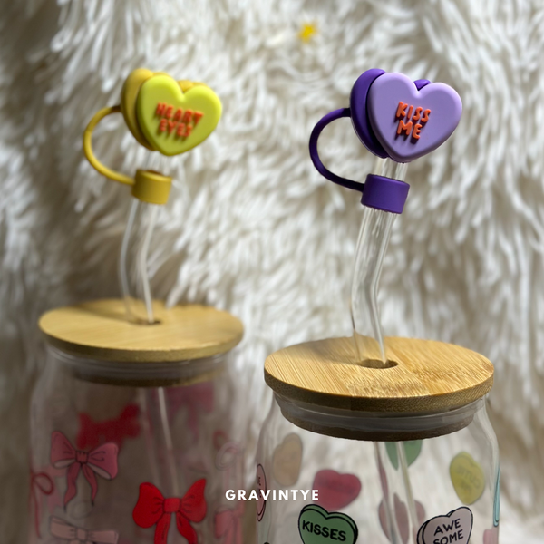 CANDY HEARTS GLASS 16OZ