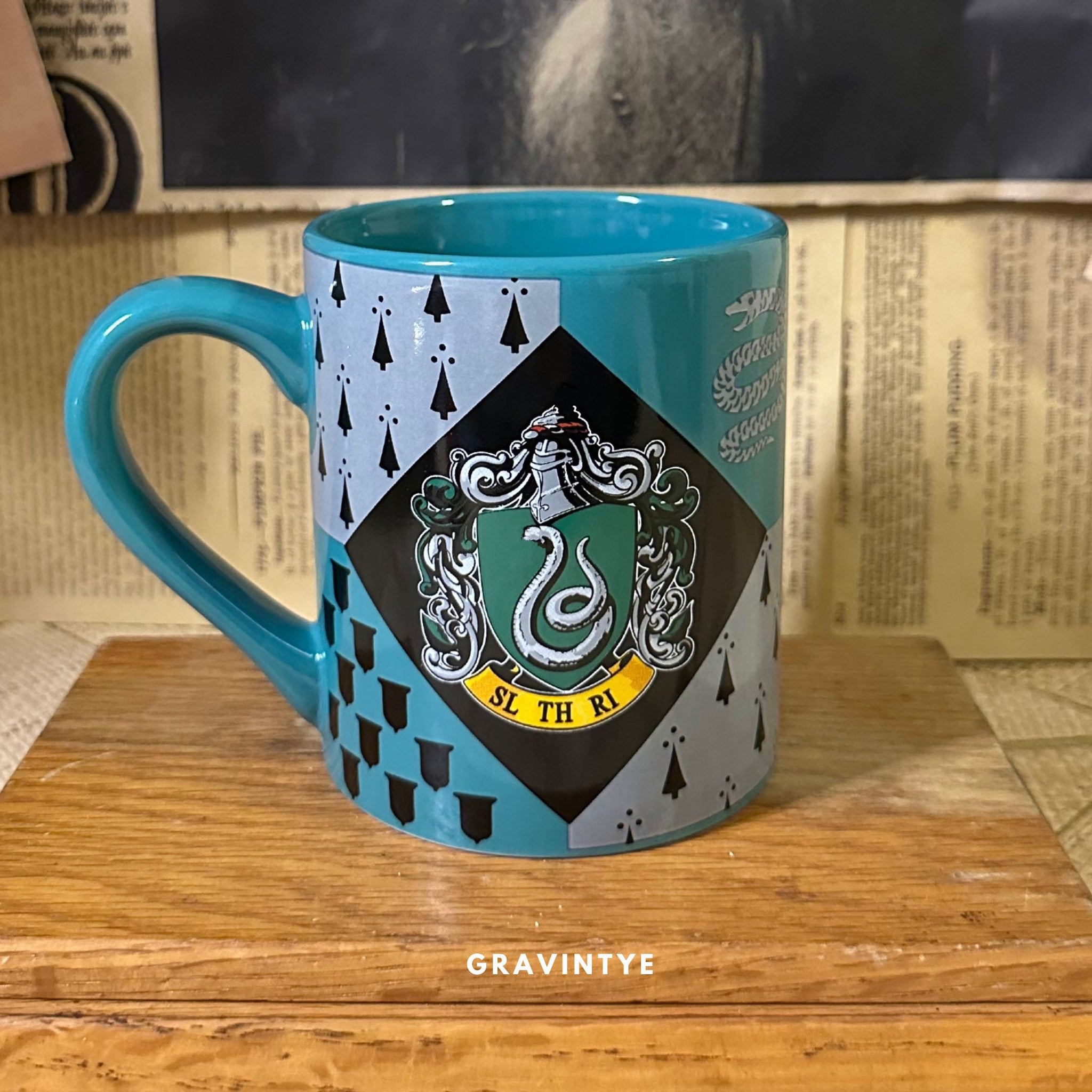 TAZA DE CERÁMICA SLTHERIN 14OZ