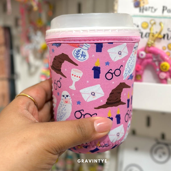 COFFEE CUP COVER MAGIC PINK CON MANGO