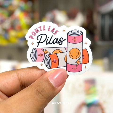 PONTE LAS PILAS STICKER