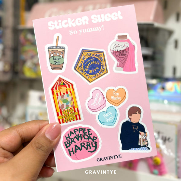 SO YUMMY! STICKER SHEET
