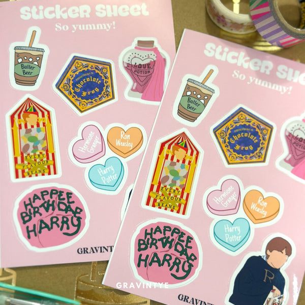 SO YUMMY! STICKER SHEET