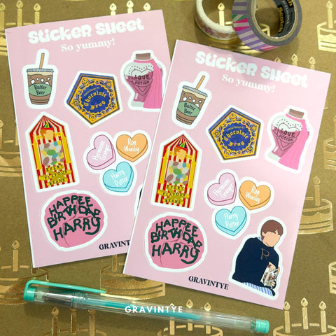 SO YUMMY! STICKER SHEET