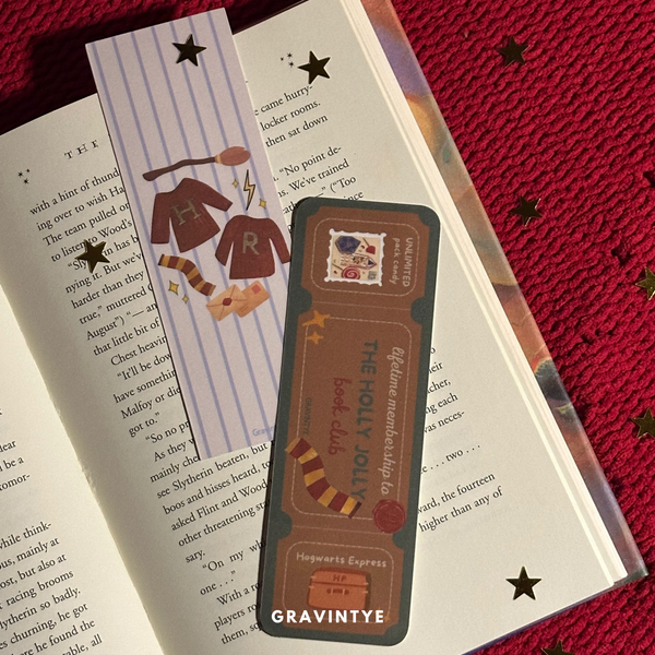 HAPPY CHRISTMAS, HARRY BOOKMRKS