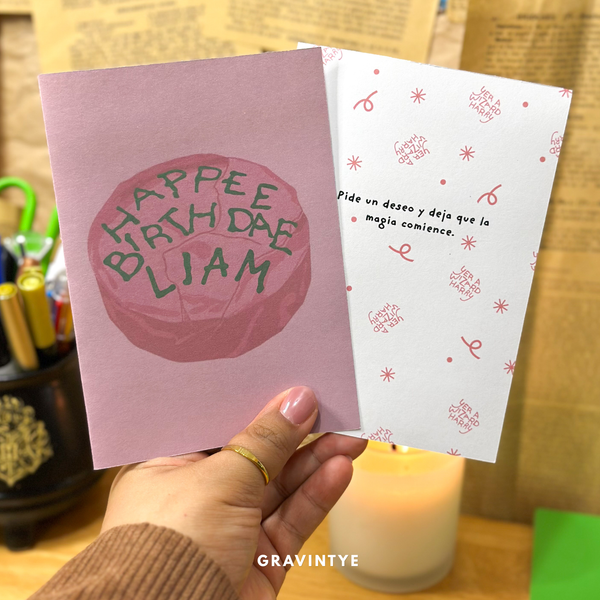 HAPPEE BIRTHDAE HARRY BUNDLE NOTEPADS 3X3 / CARD / STICKERS/ STICKER SHEET
