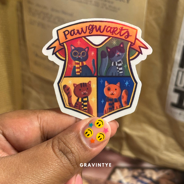 STICKER HOLOGRÁFIGO PAWGWARTS