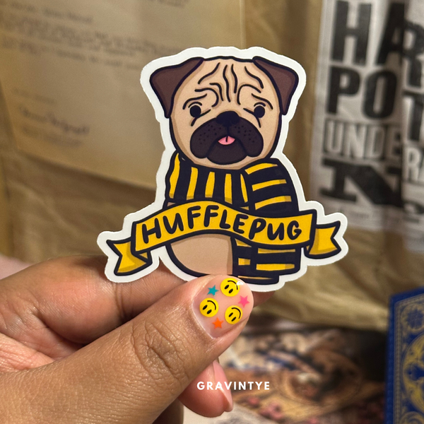 STICKER HUFFLEPUG