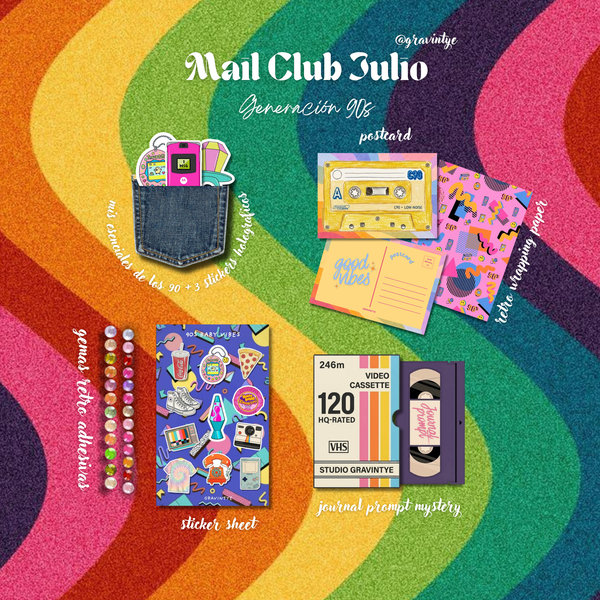 MONTHLY GRAVINTYE MAIL CLUB SUBSCRIPTION JULY / JULIO
