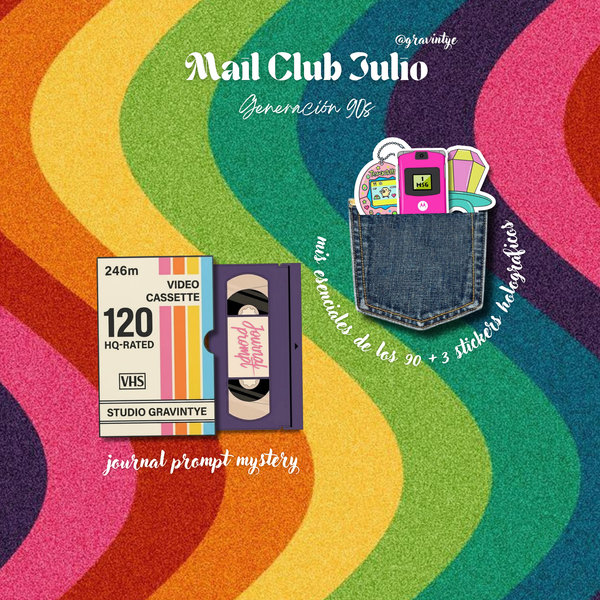 MONTHLY GRAVINTYE MAIL CLUB SUBSCRIPTION JULY / JULIO