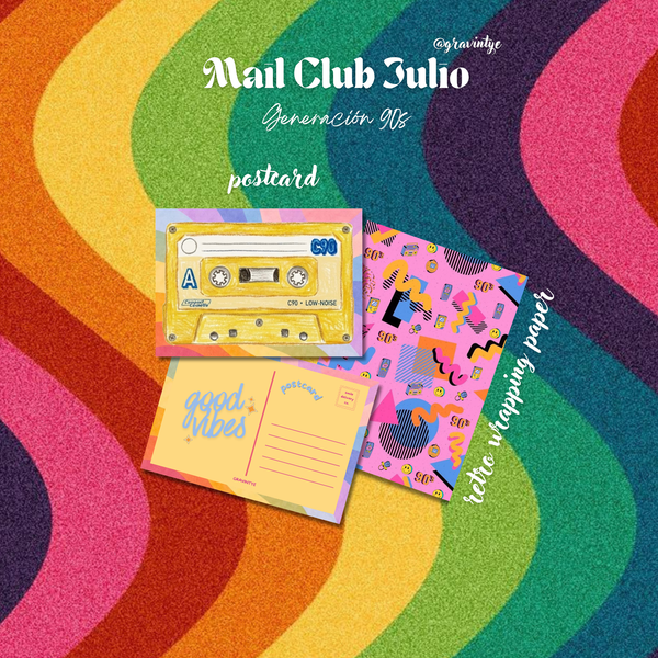 MONTHLY GRAVINTYE MAIL CLUB SUBSCRIPTION JULY / JULIO