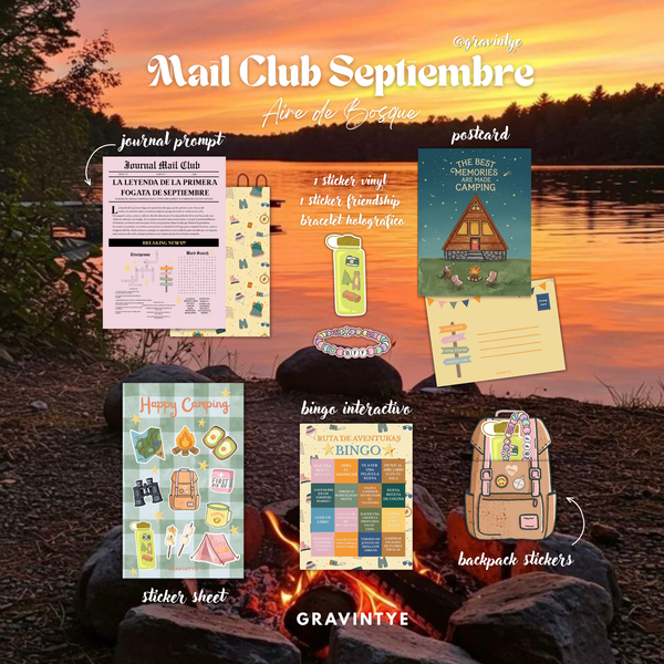 MONTHLY GRAVINTYE MAIL CLUB SUBSCRIPTION SEPTEMBER / SEPTIEMBRE
